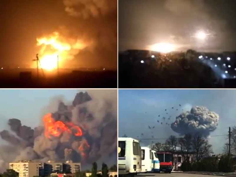 Explosionen Balakliia 2017 Munitionslager
