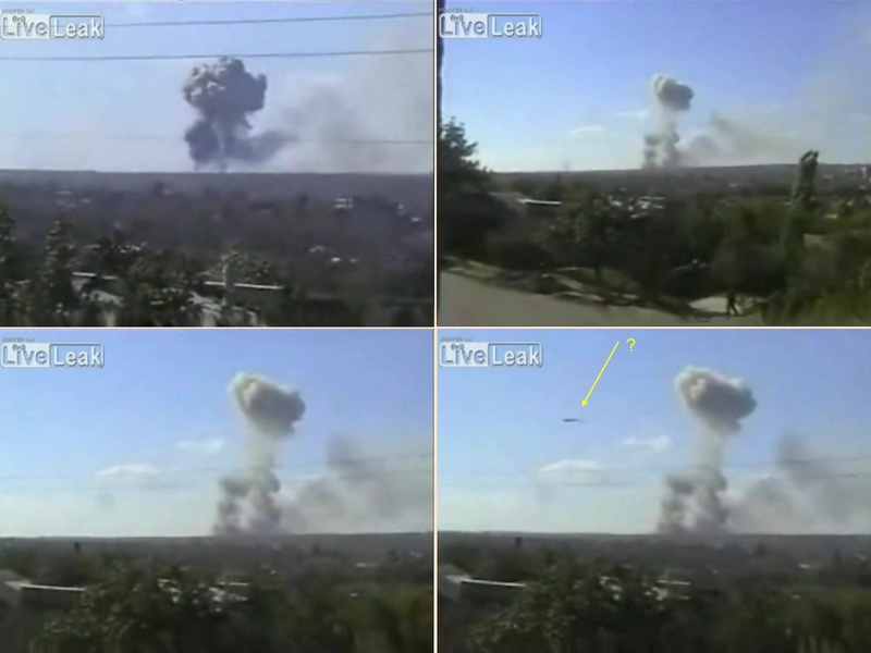 Explosion Munitionslager Novobohdanivka
