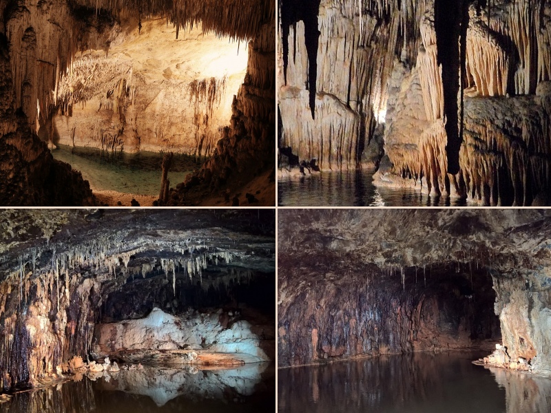 Höhlen mit Wasser